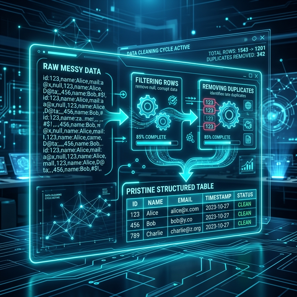 Large-Scale Data Cleaning Project